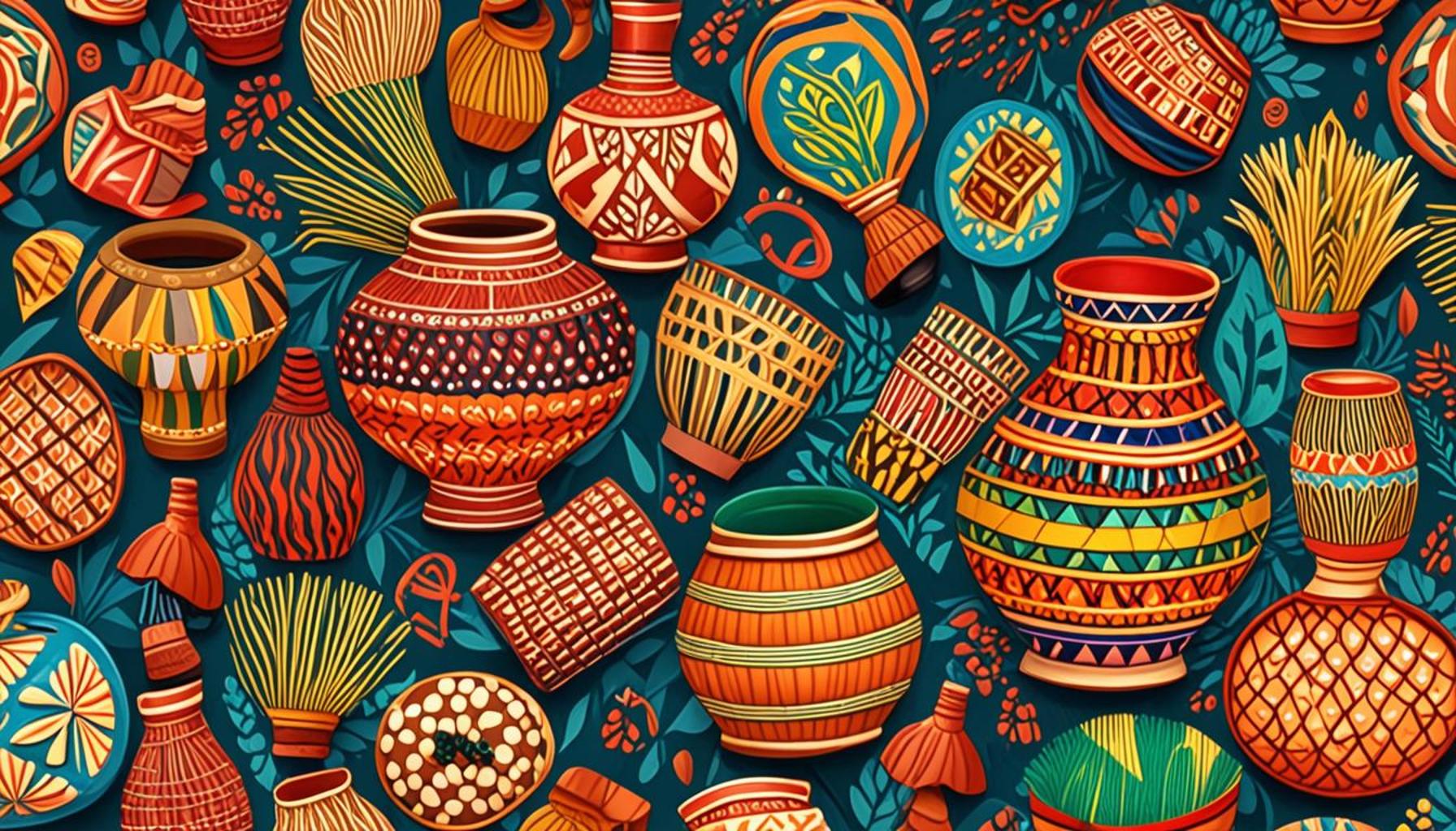 The Influence of Colors and Patterns in Nigerian Craft Art