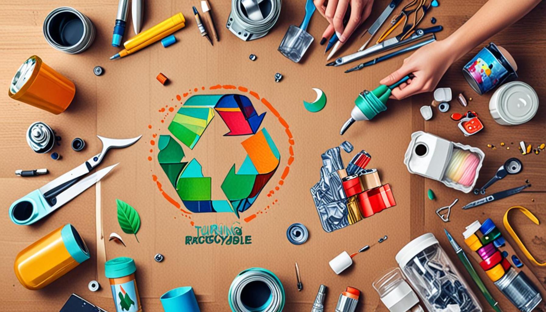 Transform Recyclable Materials into Art Easy Sustainable DIY Projects
