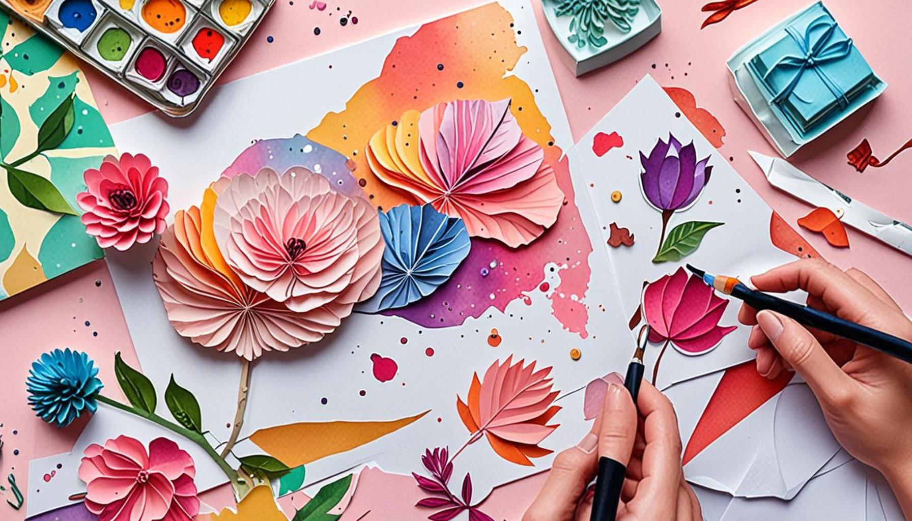 DIY Paper Art: Techniques for Creating Cards and Decorations in Handmade Paper