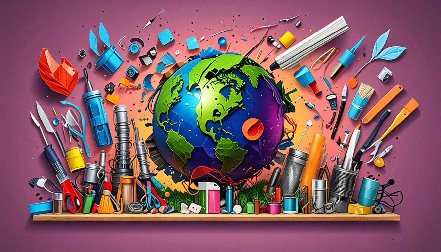 Transforming Recyclable Materials into Art: Sustainable DIY Projects