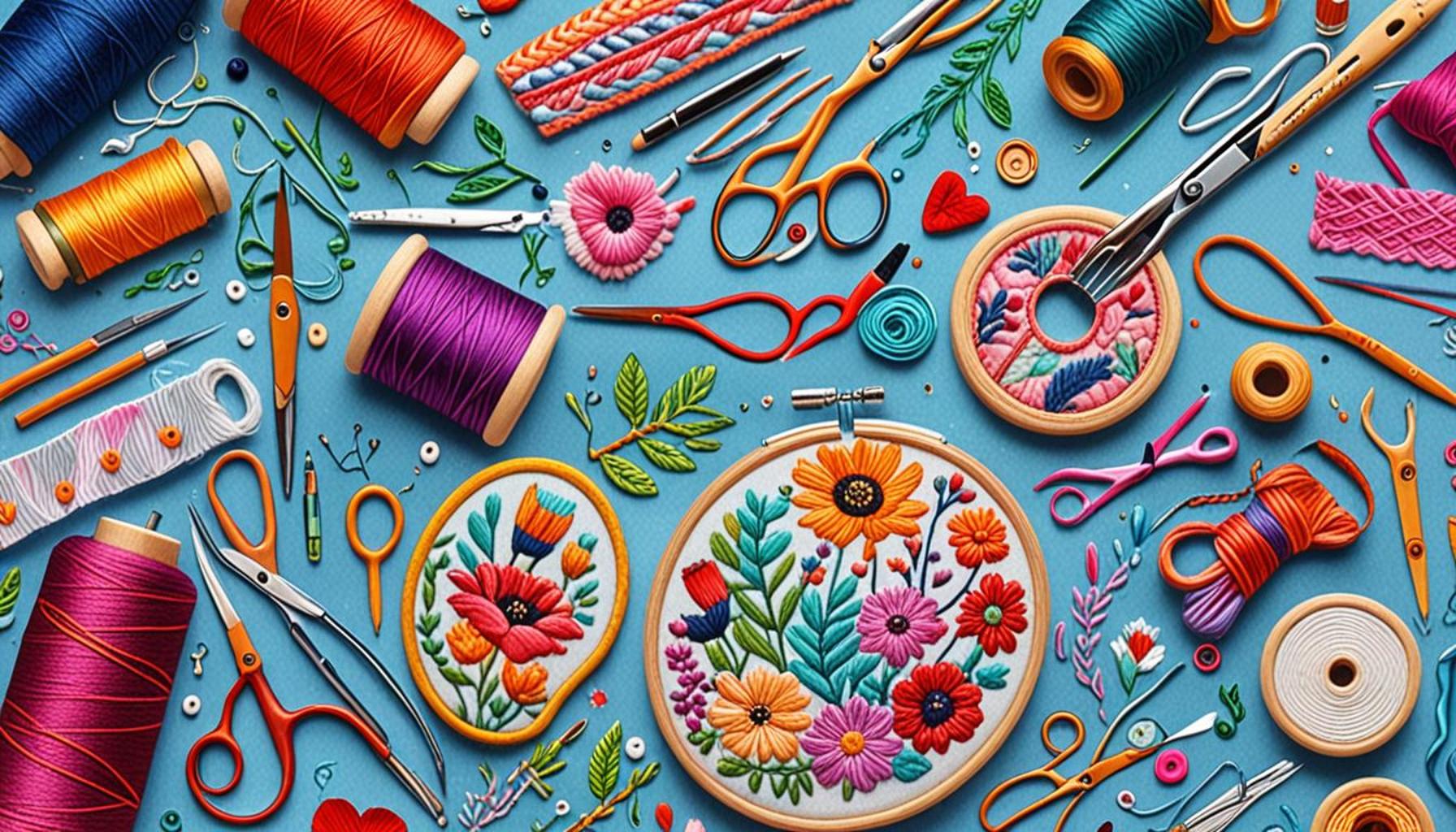 DIY Textile Crafts: Embroidery and Sewing Techniques for Beginners