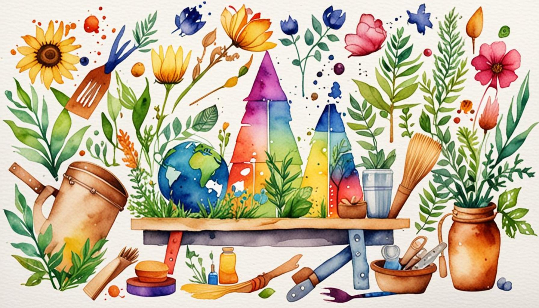 Sustainable Craft: Ecological Materials and Responsible Practices in Artistic Creation